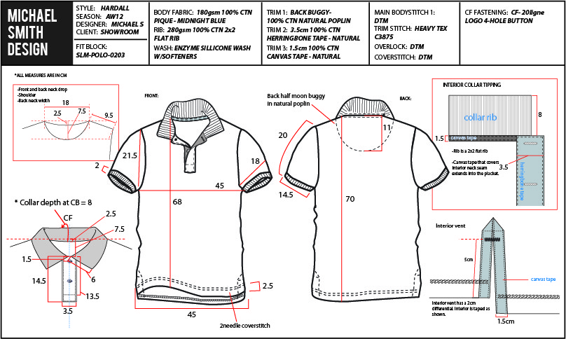 Desain Teknis Pembuatan Kaos